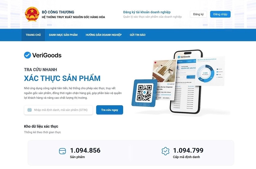 Từ ngày 1-7: Bộ Công Thương yêu cầu hàng hóa rủi ro cao bắt buộc truy xuất nguồn gốc qua VeriGoods