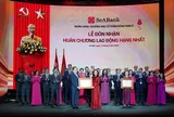 Ngân hàng SeABank đón nhận Huân chương Lao động hạng Nhất & Bằng khen của Bộ Công an