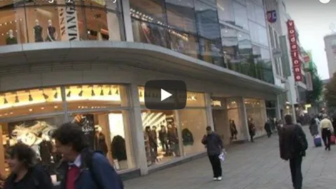 Center of Stuttgart, Germany