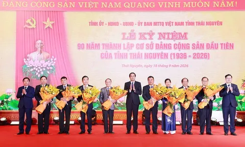Tỉnh Thái Nguyên kỷ niệm 90 năm thành lập cơ sở Đảng Cộng sản đầu tiên