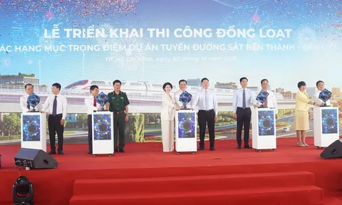Vinspeed tăng tốc thi công tuyến đường sắt tốc độ cao Bến Thành – Cần Giờ, hướng tới vận hành năm 2029