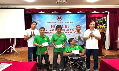 Người khuyết tật cần thêm cơ hội sinh kế trong xã hội số