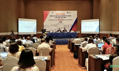 Hội thảo đánh giá 500 doanh nghiệp tư nhân lớn nhất Việt Nam