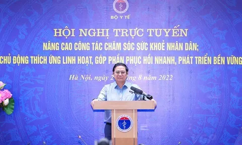 Thủ tướng chủ trì Hội nghị Nâng cao công tác chăm sóc sức khỏe Nhân dân