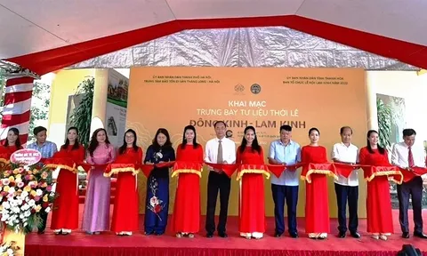 Trưng bày di vật, hiện vật khai quật được tại Hoàng thành Thăng Long và Lam Kinh