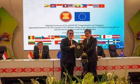 ASEAN và EU ký Hiệp định vận tải hàng không liên khối