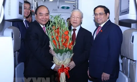 Tổng Bí thư kết thúc tốt đẹp chuyến thăm chính thức CHND Trung Hoa