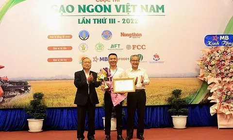 Gạo TBR39 giành giải Nhất cuộc thi Gạo ngon Việt Nam lần thứ III