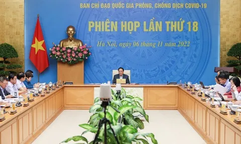 Thủ tướng chủ trì phiên họp Ban Chỉ đạo Quốc gia phòng, chống dịch COVID-19