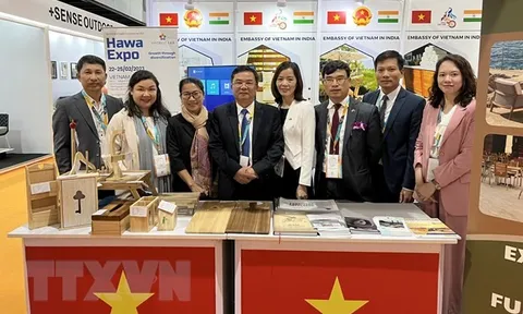 Quảng bá hàng hóa Việt Nam tại triển lãm nội thất quốc tế Ấn Độ