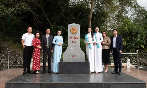 Nguyễn Thu Hằng - Á hậu 2 Hoa hậu Biển đảo Việt Nam 2022 tri ân quê hương Lạng Sơn