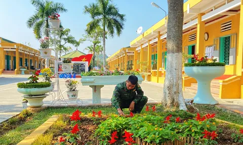 Không khí chuẩn bị đón Tết ở Trung đoàn 141