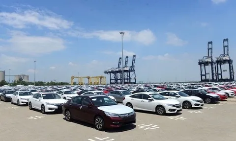 Đầu năm 2023, hàng nghìn xe ô tô nguyên chiếc nhập khẩu về Việt Nam