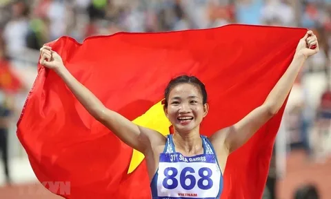 Nguyễn Thị Oanh giành Huy chương Vàng tại giải điền kinh châu Á