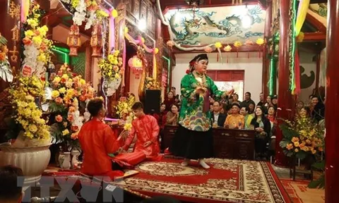 Nam Định bảo tồn và phát huy giá trị của nghi lễ Chầu văn