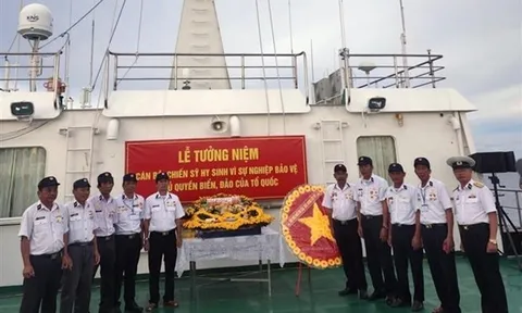35 năm sự kiện 64 bộ chiến sỹ, hải quân hy sinh bảo vệ Gạc Ma