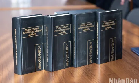 Ra mắt bộ “Đại Việt sử ký toàn thư” dịch sang tiếng Nga