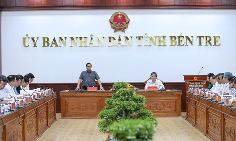 Kết luận của Thủ tướng Chính phủ Phạm Minh Chính tại buổi làm việc với lãnh đạo tỉnh Bến Tre