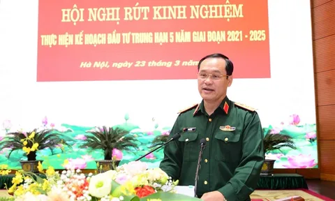 Thượng tướng Vũ Hải Sản: Tiếp tục quán triệt, thực hiện nghiêm các quy định về đầu tư xây dựng