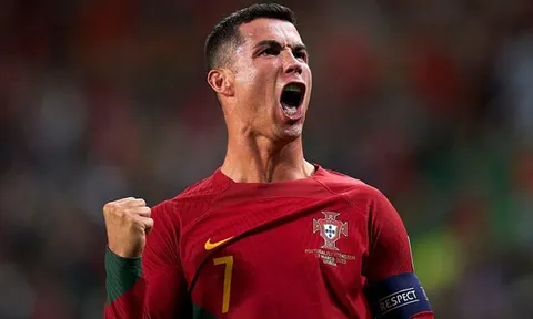 Cristiano Ronaldo thiết lập nên kỷ lục mới trong sự nghiệp