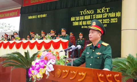 Bước trưởng thành của học viên sĩ quan tại Trường Quân sự Quân đoàn 2