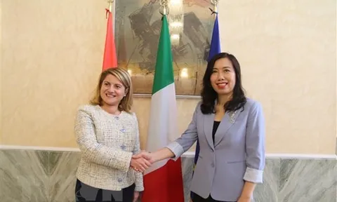 Việt Nam và Italy nhất trí thúc đẩy quan hệ đối tác chiến lược