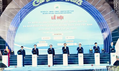 Rộn ràng khai mạc du lịch Cát Bà 2023