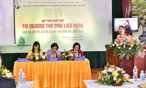 Bảo tồn và phát huy giá trị di sản Thực hành Tín ngưỡng thờ Mẫu Liễu Hạnh