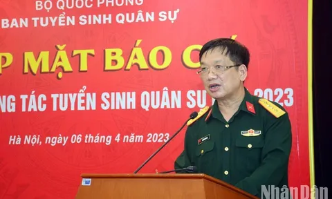 Năm 2023, các học viện, nhà trường Quân đội tuyển sinh hơn 4.300 chỉ tiêu