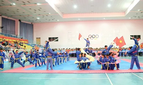 320 vận động viên dự Giải vô địch các đội mạnh Vovinam toàn quốc