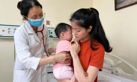 Trẻ nhập viện do bệnh lý hô hấp tăng mạnh