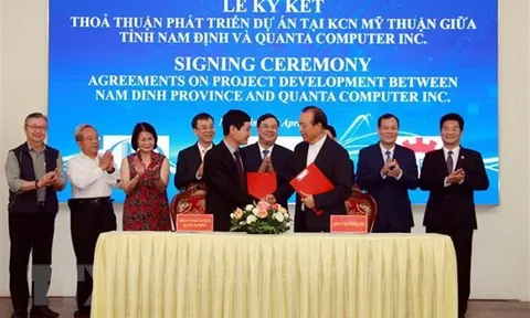 Tập đoàn Đài Loan đầu tư 120 triệu USD sản xuất máy tính tại Nam Định