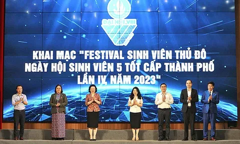 Bạn trẻ từ 59 trường đại học tham gia Festival Sinh viên Thủ đô