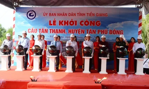 Tiền Giang đầu tư hơn 145 tỷ đồng xây cầu Tân Thạnh