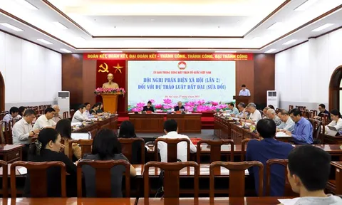 Cần có quy định để Mặt trận Tổ quốc Việt Nam tham gia quá trình quản lý và sử dụng đất