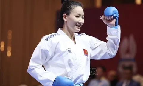Đội tuyển Karate giành cú “đúp vàng”, vượt chỉ tiêu SEA Games 32