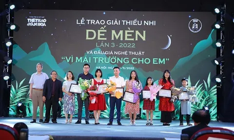Công bố 10 tác phẩm vào Chung khảo Giải thưởng Thiếu nhi Dế Mèn