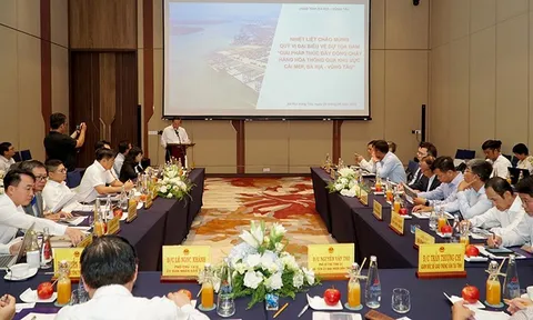 Hướng Cái Mép-Thị Vải thành cảng quốc tế trung chuyển tầm cỡ khu vực châu Á và thế giới