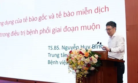 Ứng dụng tế bào gốc trong điều trị bệnh phổi giai đoạn muộn