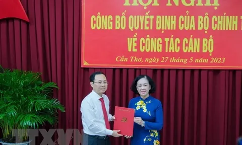 Phó Bí thư Thành ủy TP.HCM giữ chức bí thư Thành ủy Cần Thơ