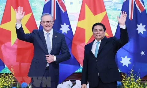 Việt Nam-Australia nhất trí thúc đẩy nâng cấp quan hệ lên tầm mức mới