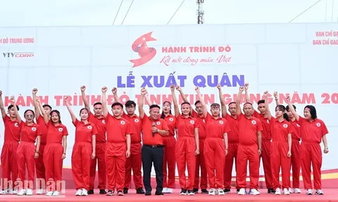 Ra quân chương trình “Hành trình đỏ” và tôn vinh người hiến máu tình nguyện năm 2023