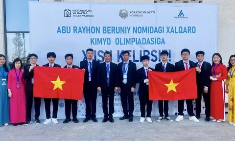 Học sinh Việt Nam đạt 8 huy chương tại Olympic Hóa học quốc tế Abu Reikhan Beruniy
