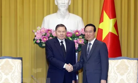 Chủ tịch nước Võ Văn Thưởng tiếp Chánh án Tòa án tối cao Liên bang Nga
