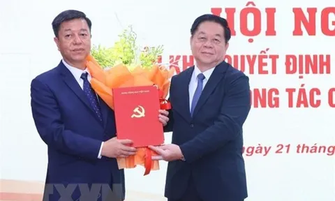 Ông Vũ Trọng Lâm làm Giám đốc Nhà xuất bản Chính trị Quốc gia Sự thật