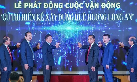 Phát động cuộc thi cử tri hiến kế xây dựng quê hương Long An