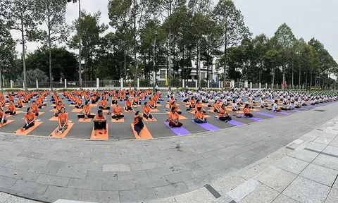 Ngày Quốc tế Yoga “Một thế giới một sức khỏe chung” tại Đồng Tháp
