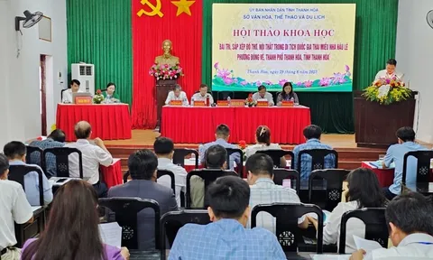 Khắc phục việc bài trí, sắp xếp đồ thờ, nội thất trong Thái miếu nhà Hậu Lê tại Thanh Hóa