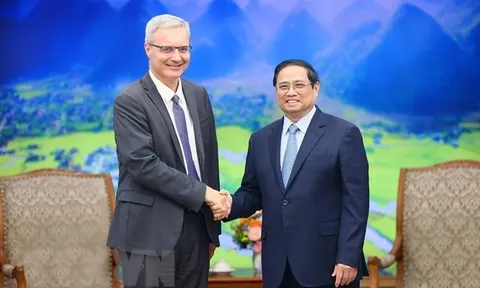 Thủ tướng Phạm Minh Chính đề nghị Pháp sớm phê chuẩn EVIPA