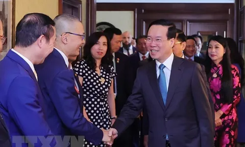 Chủ tịch nước gặp gỡ các Đại sứ Việt Nam tại khu vực châu Âu
